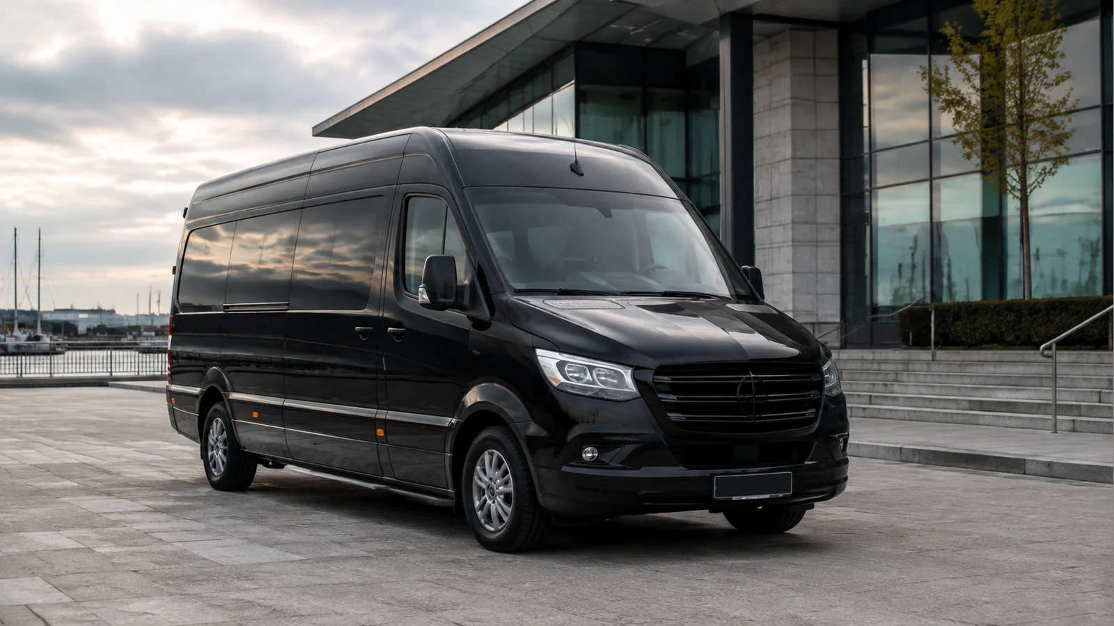 Minibus — Mercedes-Benz Sprinter Luxury, private transfer vehicle