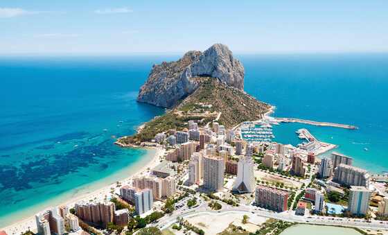 Mediterranean coast in Spain